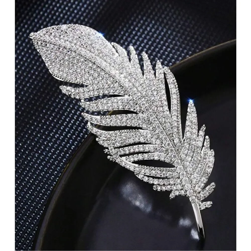 Feather Brooch